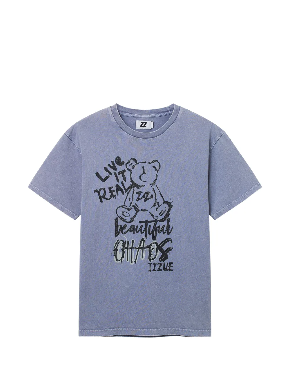 izzue graphic T-shirt - Blu