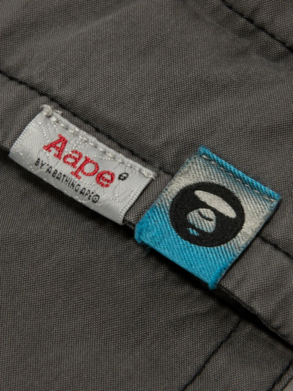 AAPE BY *A BATHING APE Cargo broek Grijs