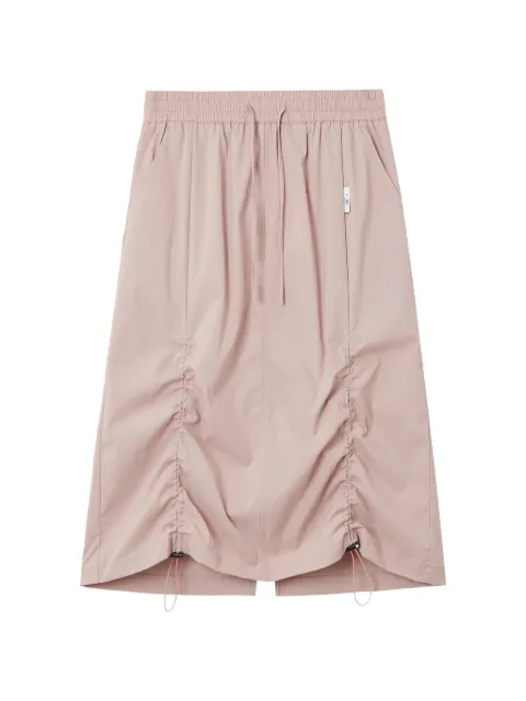 izzue — drawstring ruched skirt