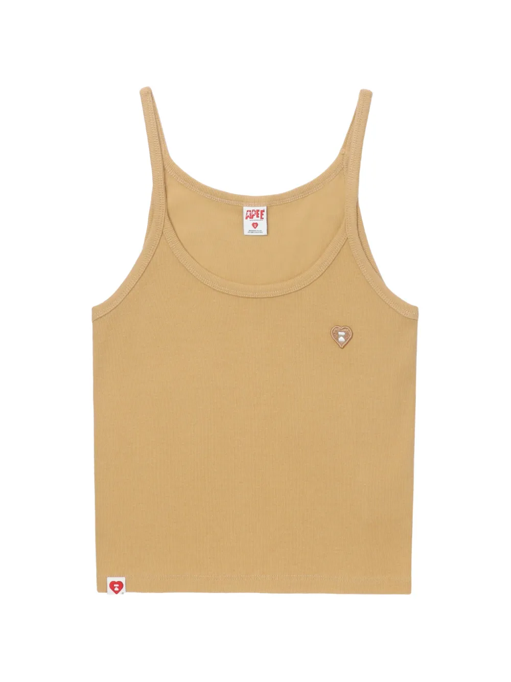 APEE™ by *A BATHING APE® Oberteil mit Herzmotiv - Nude