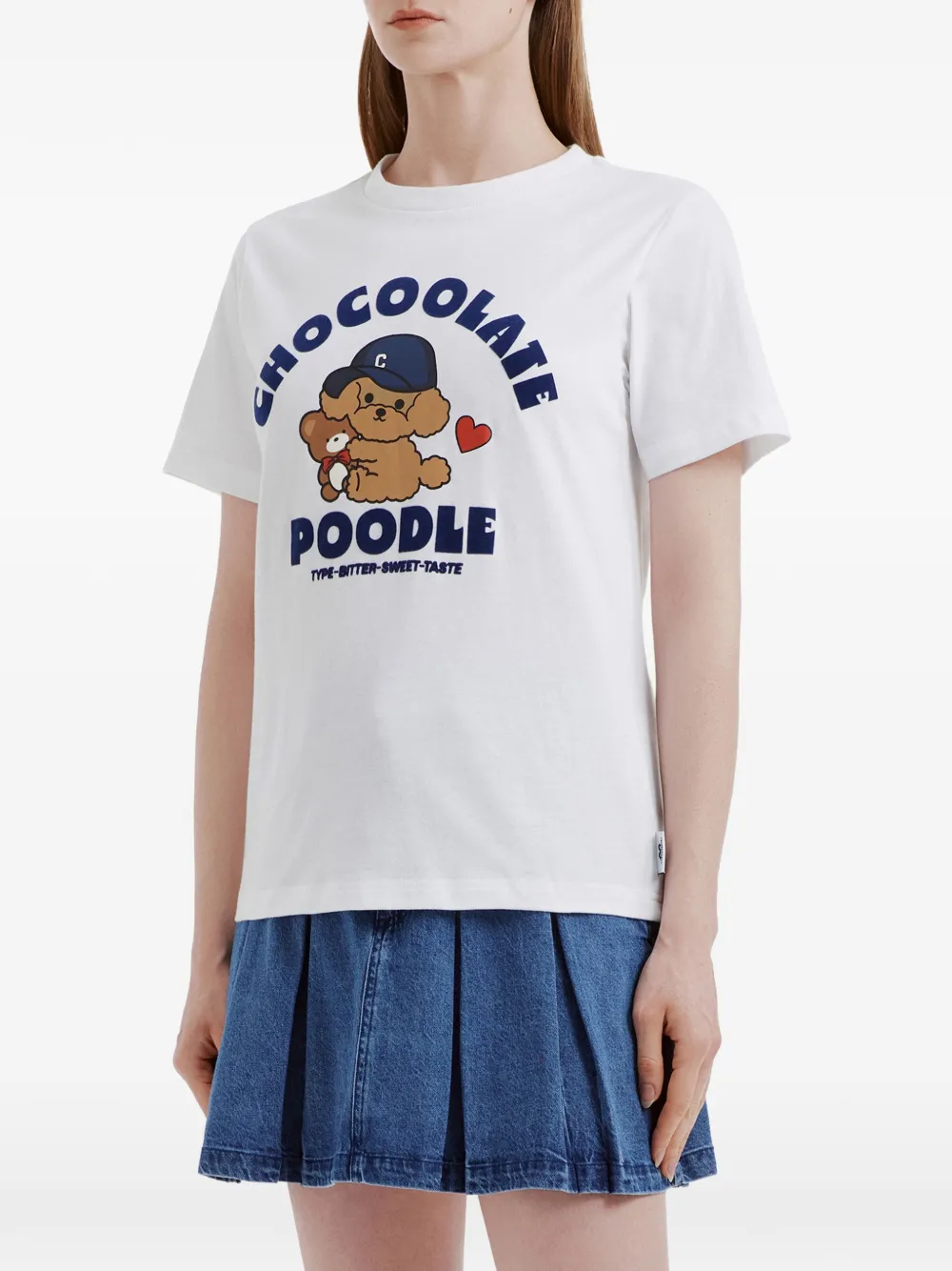 Chocoolate Logo-print T-shirt - White 