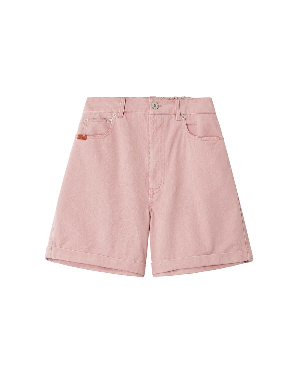 CHOCOOLATE rolled hem shorts - Rosa