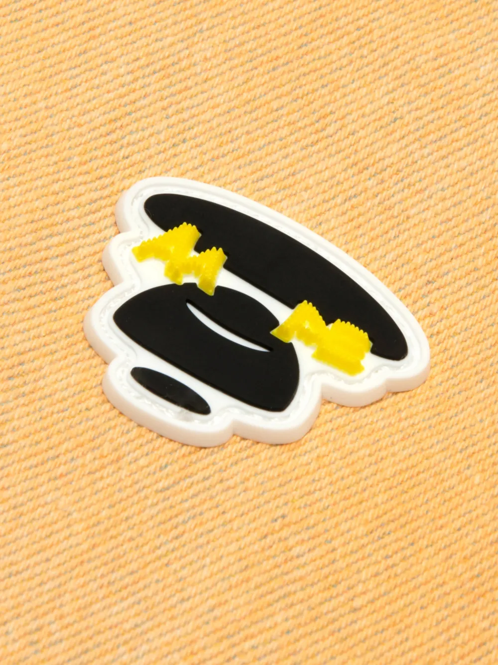 AAPE BY *A BATHING APE Hoodie met logopatch Oranje