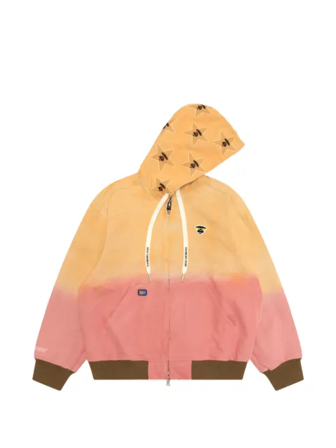 AAPE BY *A BATHING APE® logo-patch hoodie