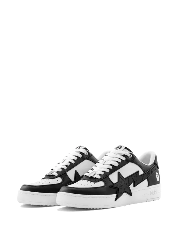 A BATHING APE® スターモチーフ スニーカー | ホワイト | FARFETCH JP