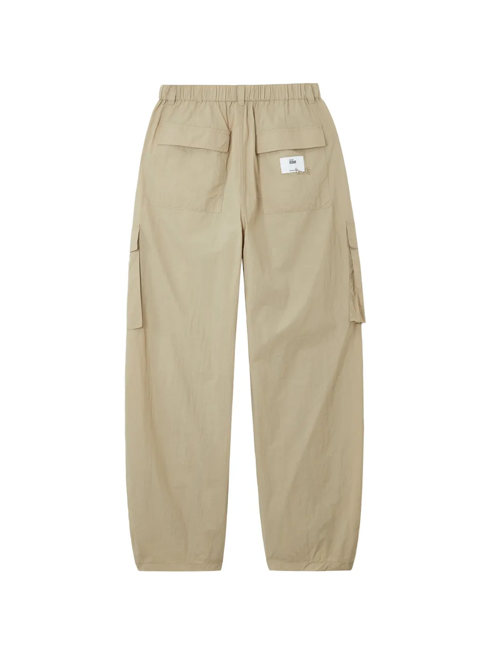  Izzue Cargo Drawstring Trousers - Neutrals 