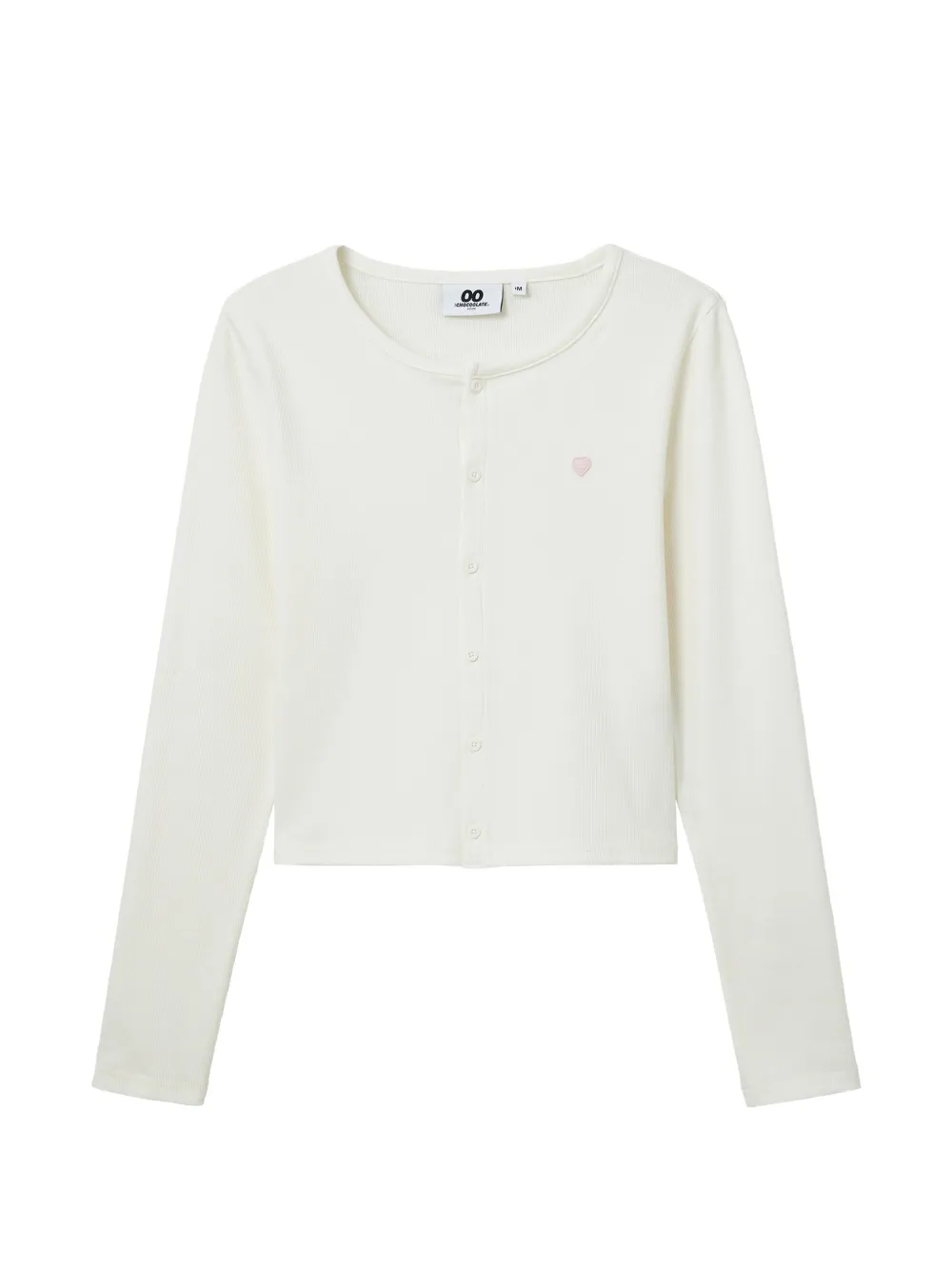 CHOCOOLATE button ribbed cardigan - Toni neutri