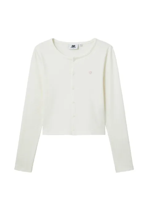 CHOCOOLATE cárdigan de canalé con botones