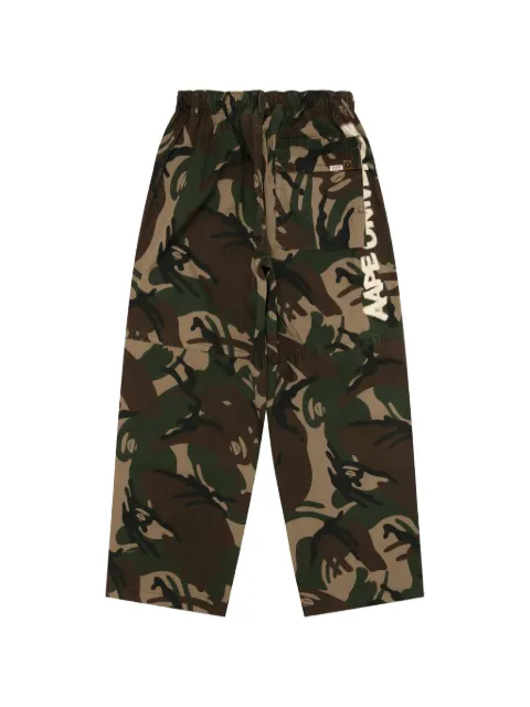 AAPE BY *A BATHING APE® camouflage-print trousers
