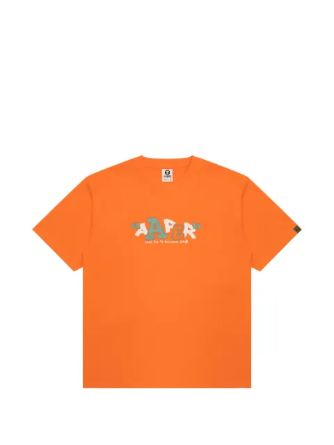 AAPE BY *A BATHING APE® playera estampada