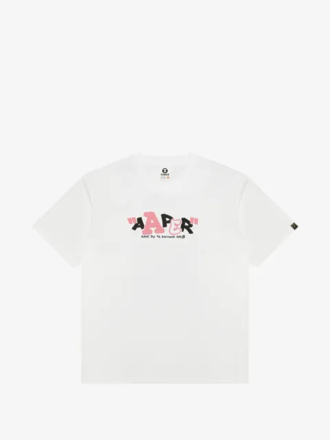 AAPE BY *A BATHING APE® playera con motivo gráfico