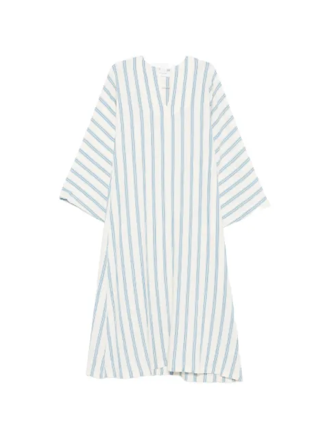 BONDI BORN Finn striped V-neck maxi dress