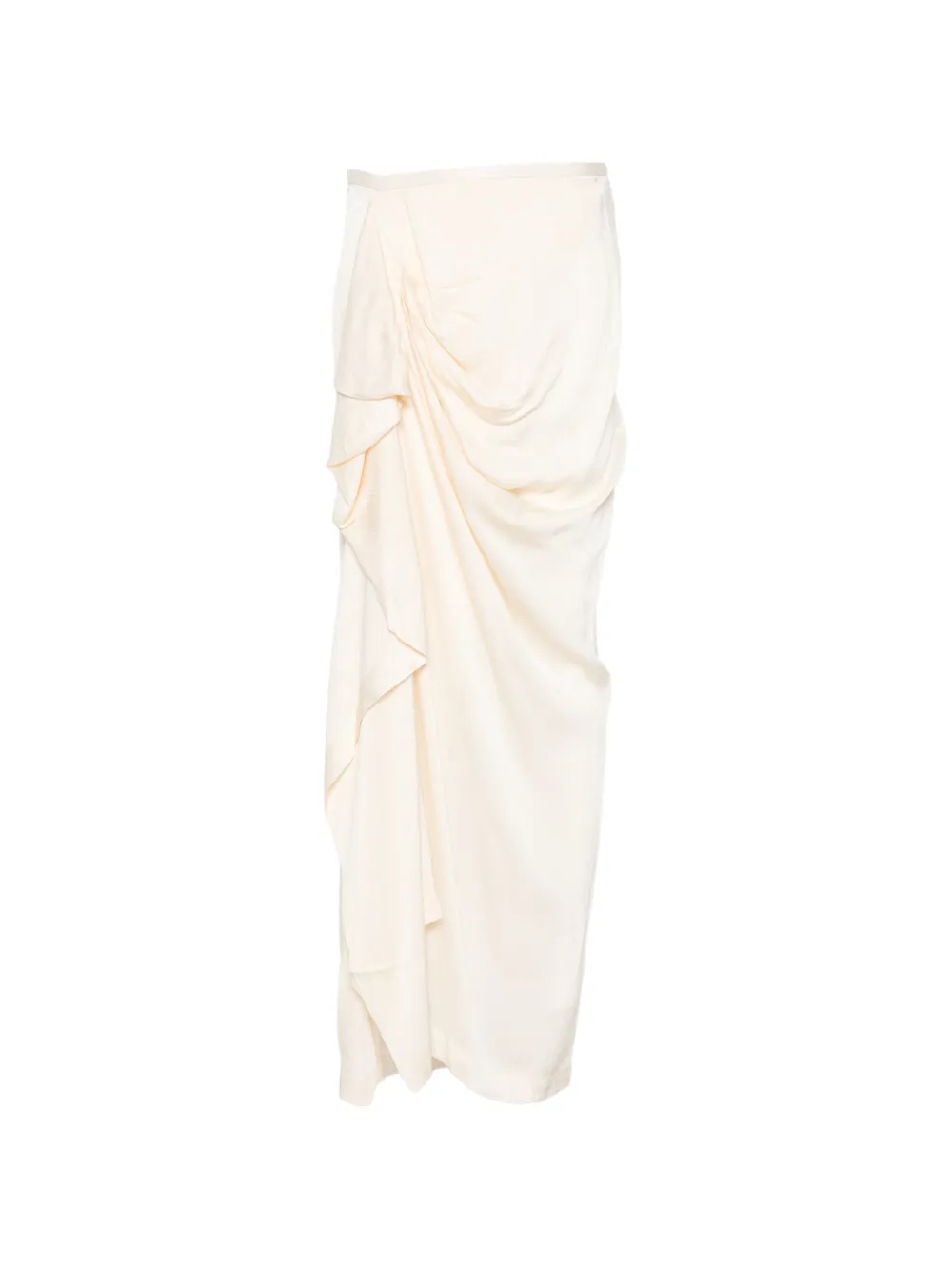 BONDI BORN draped long skirt - Toni neutri