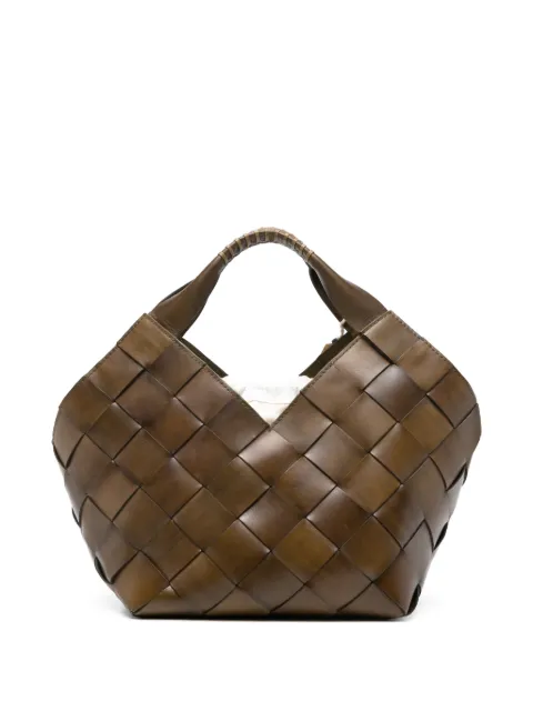 DRAGON DIFFUSION Botteghe woven tote bag