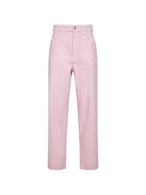 Marni pink straight jeans