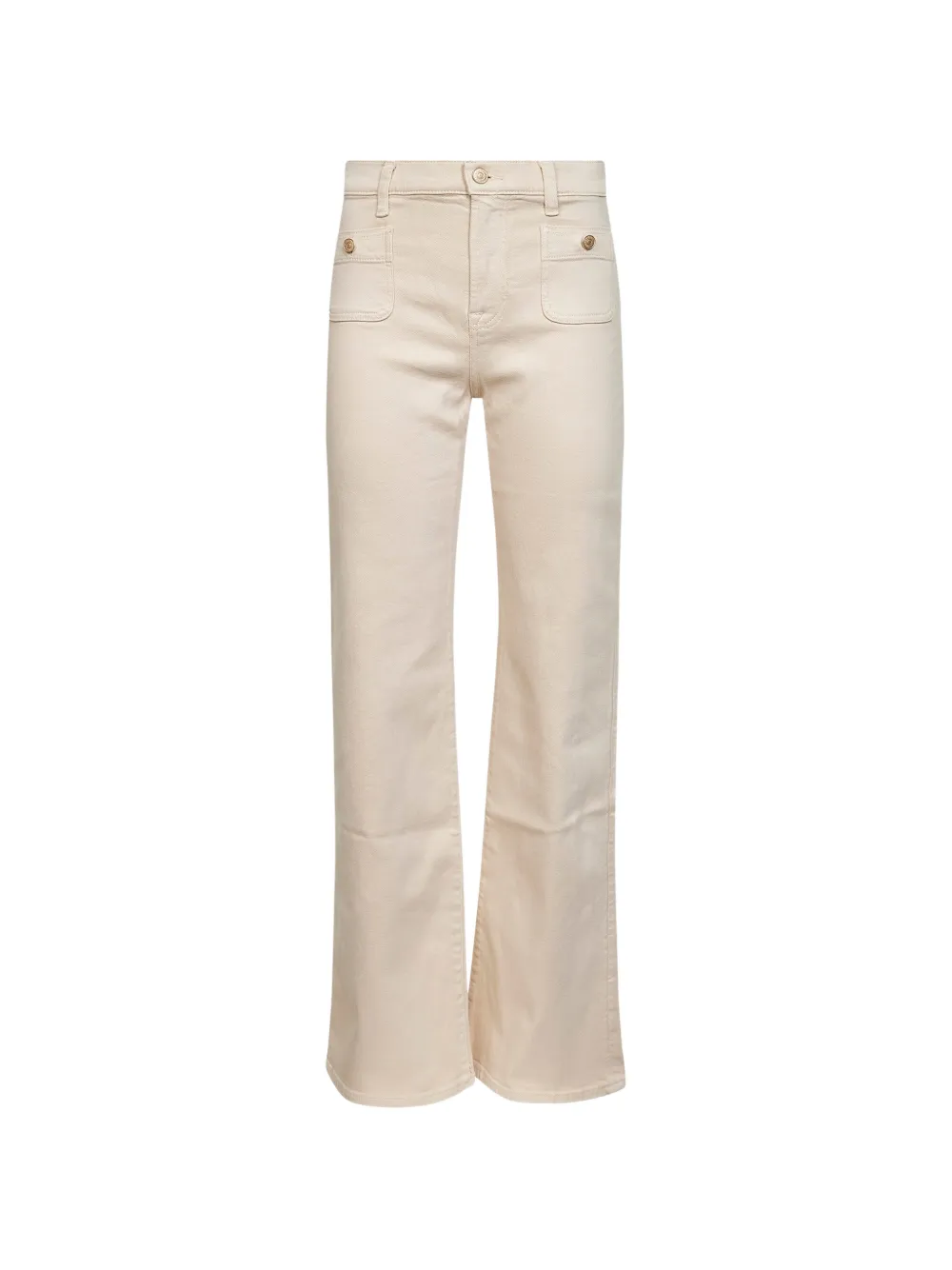 7 For All Mankind patch-pocket jeans - Toni neutri