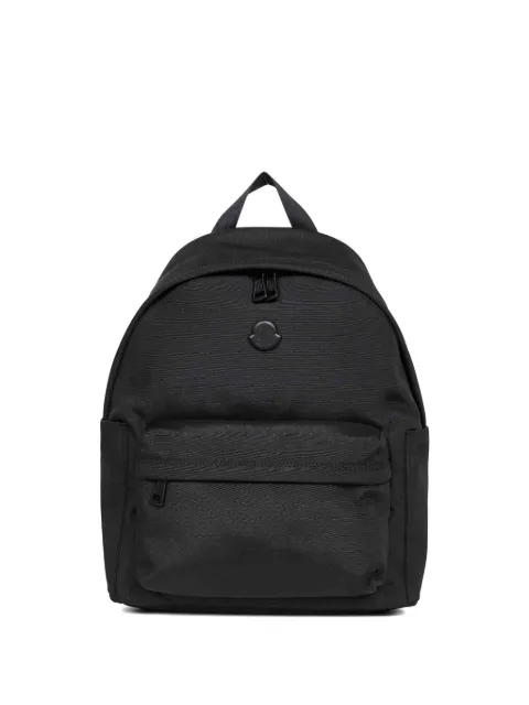 Moncler logo-patch zipped backpack