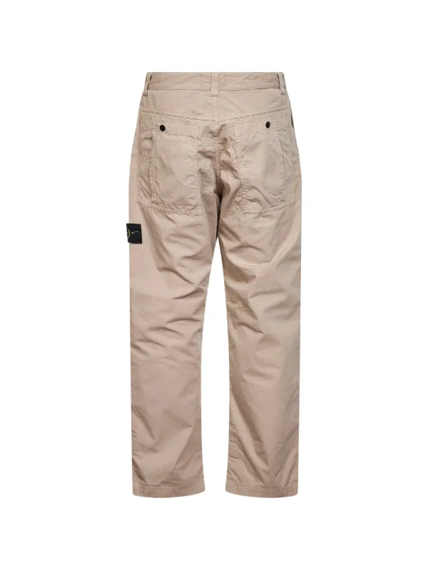 Stone Island コンパスバッジ パンツ | ニュートラル | FARFETCH JP