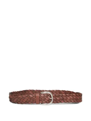Ralph Lauren RRL スタッズ レザー スリムベルト | ブラウン | FARFETCH JP