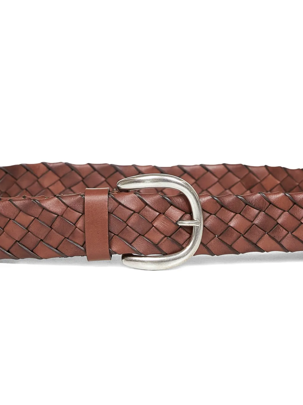  P.a.r.o.s.h. Woven Belt - Brown 