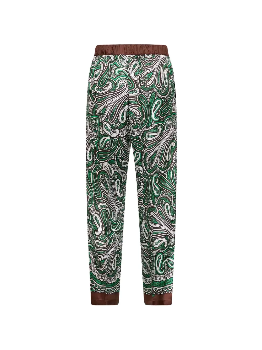 P.A.R.O.S.H. Broek met paisley-print Groen
