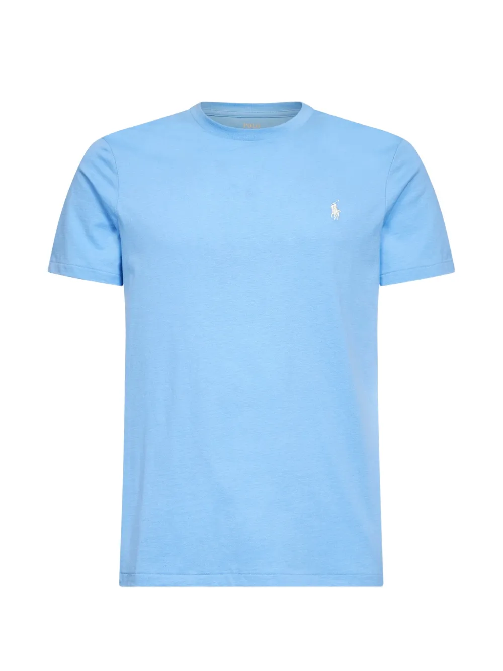 Polo Ralph Lauren ribbed embroidery T-shirt - Blu