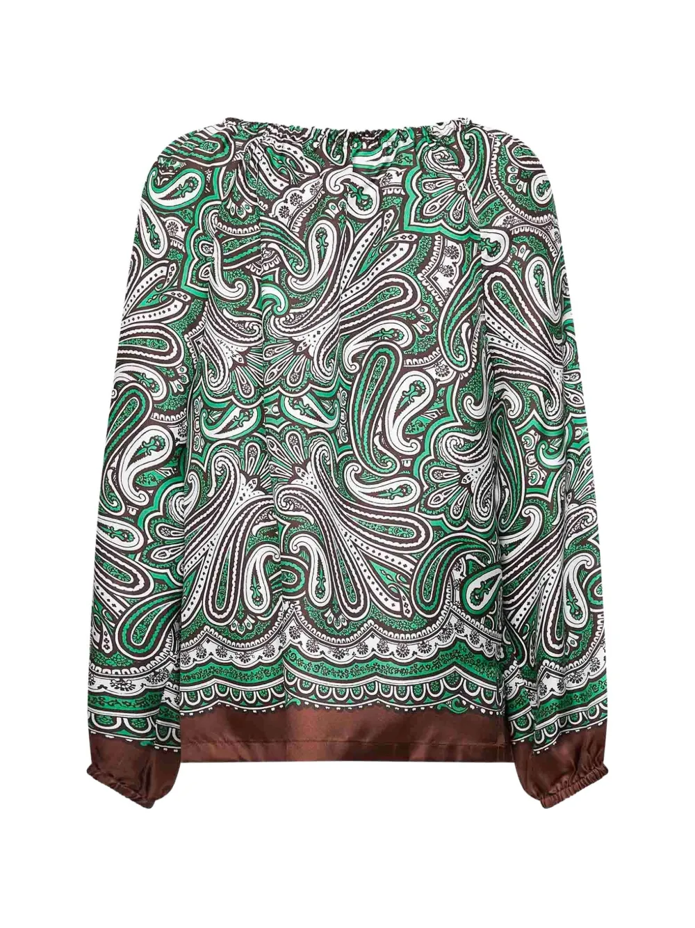 P.A.R.O.S.H. Blouse met paisley-print Wit
