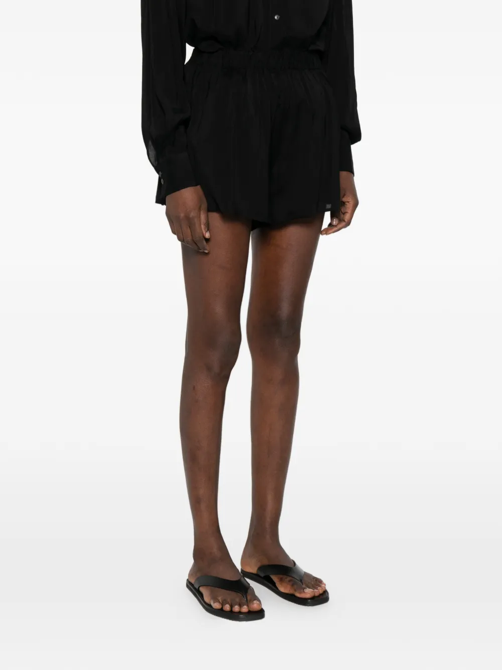 Bondi Born Elasticated-waist Shorts - Black 