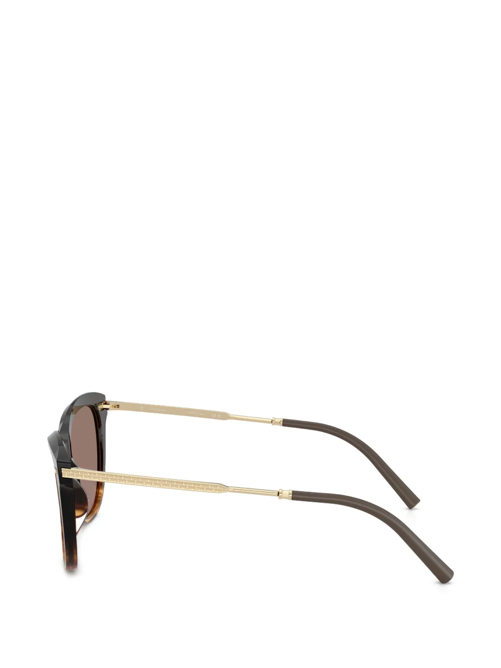 Oliver Peoples Mrs Federer zonnebril met cat-eye montuur Bruin