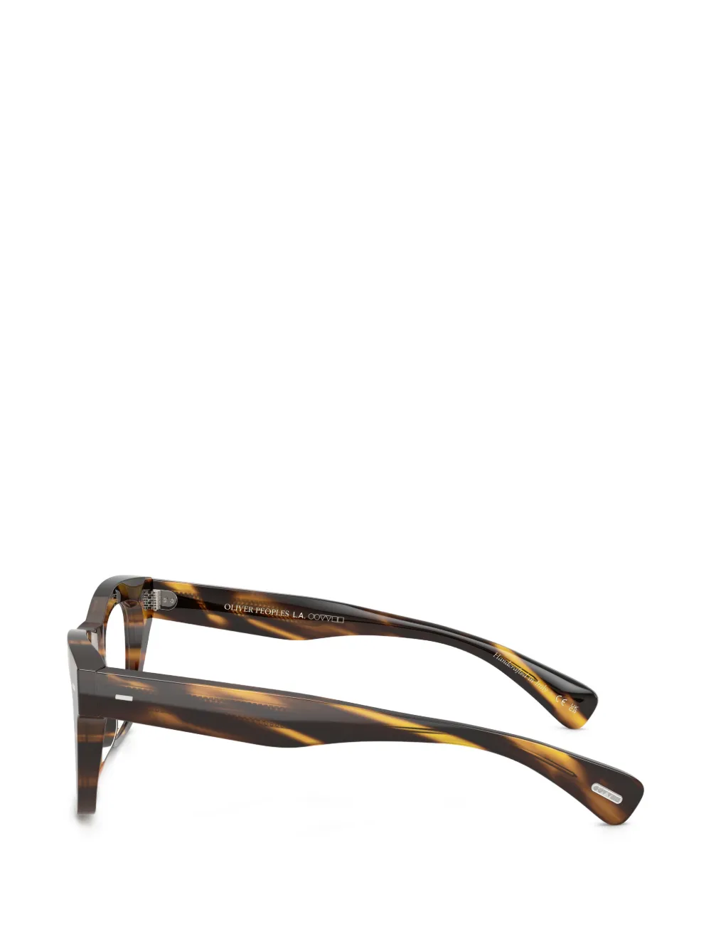 Oliver Peoples Ms. Oliver-R bril met vierkant montuur Bruin