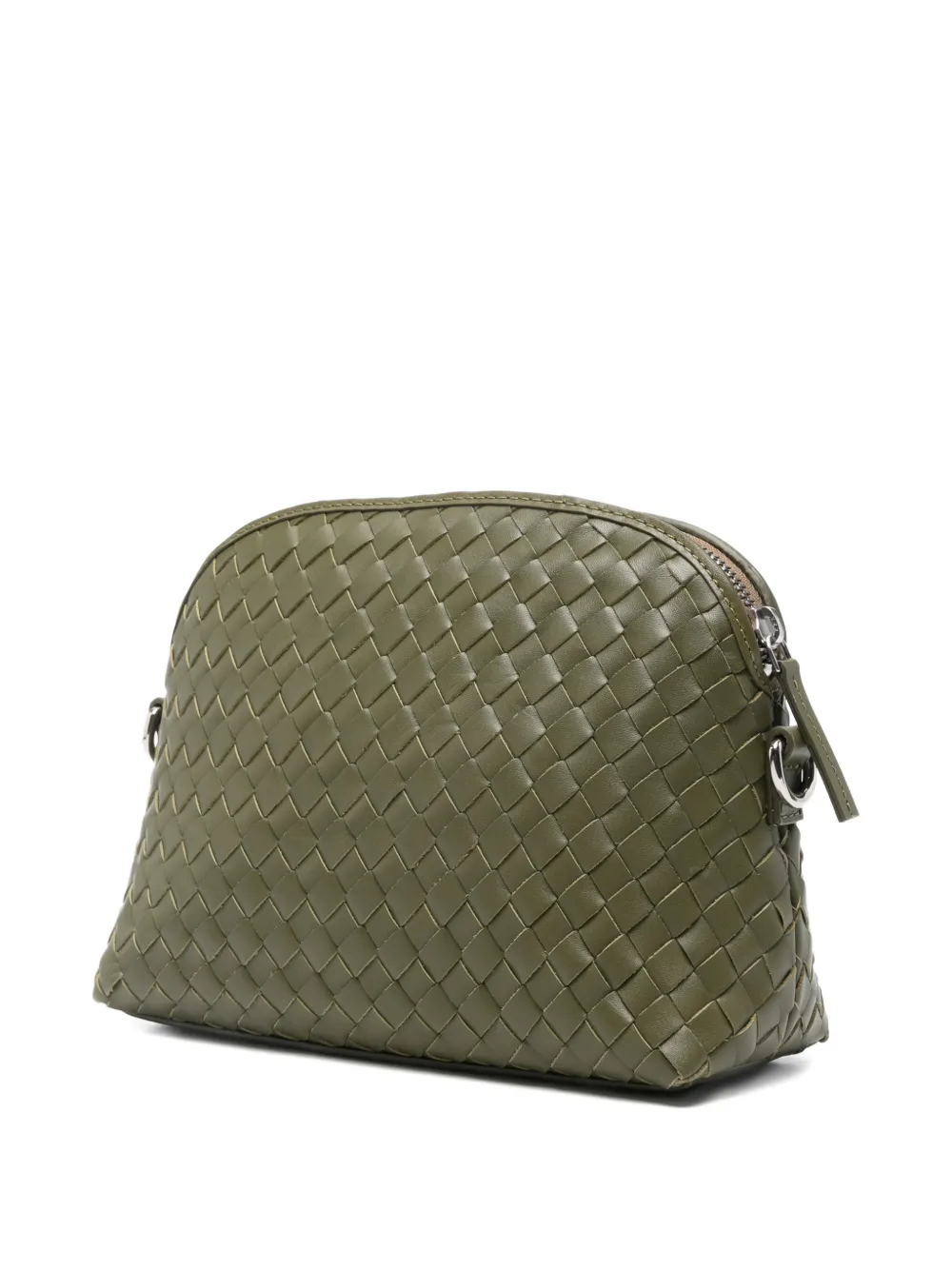 Chunky Fellini Woven Satchel Cross Body Bag