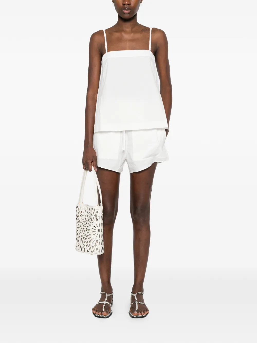 Bondi Born Spaghetti-strap Top - White 