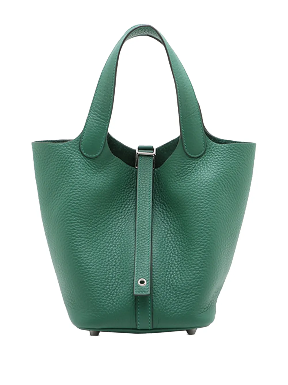 Hermès Pre-Owned 2025 Clemence Picotin Lock 18 handbag - Verde