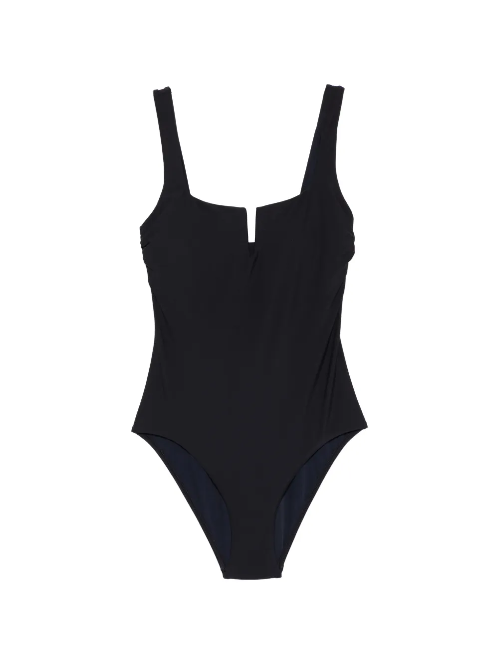 BONDI BORN Clemence square-neck swimsuit - Nero