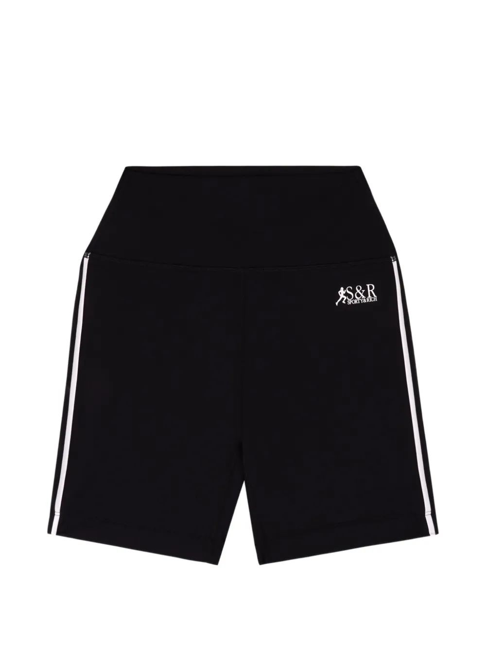 Sporty & Rich SR Runner biker shorts - Nero