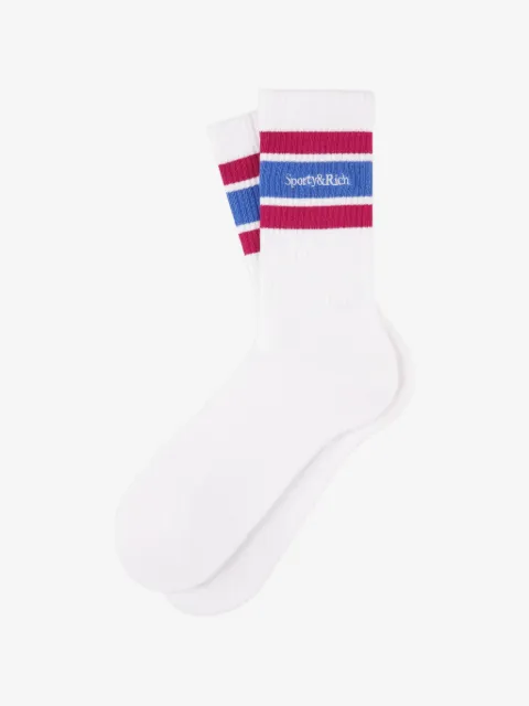 Sporty & Rich striped socks
