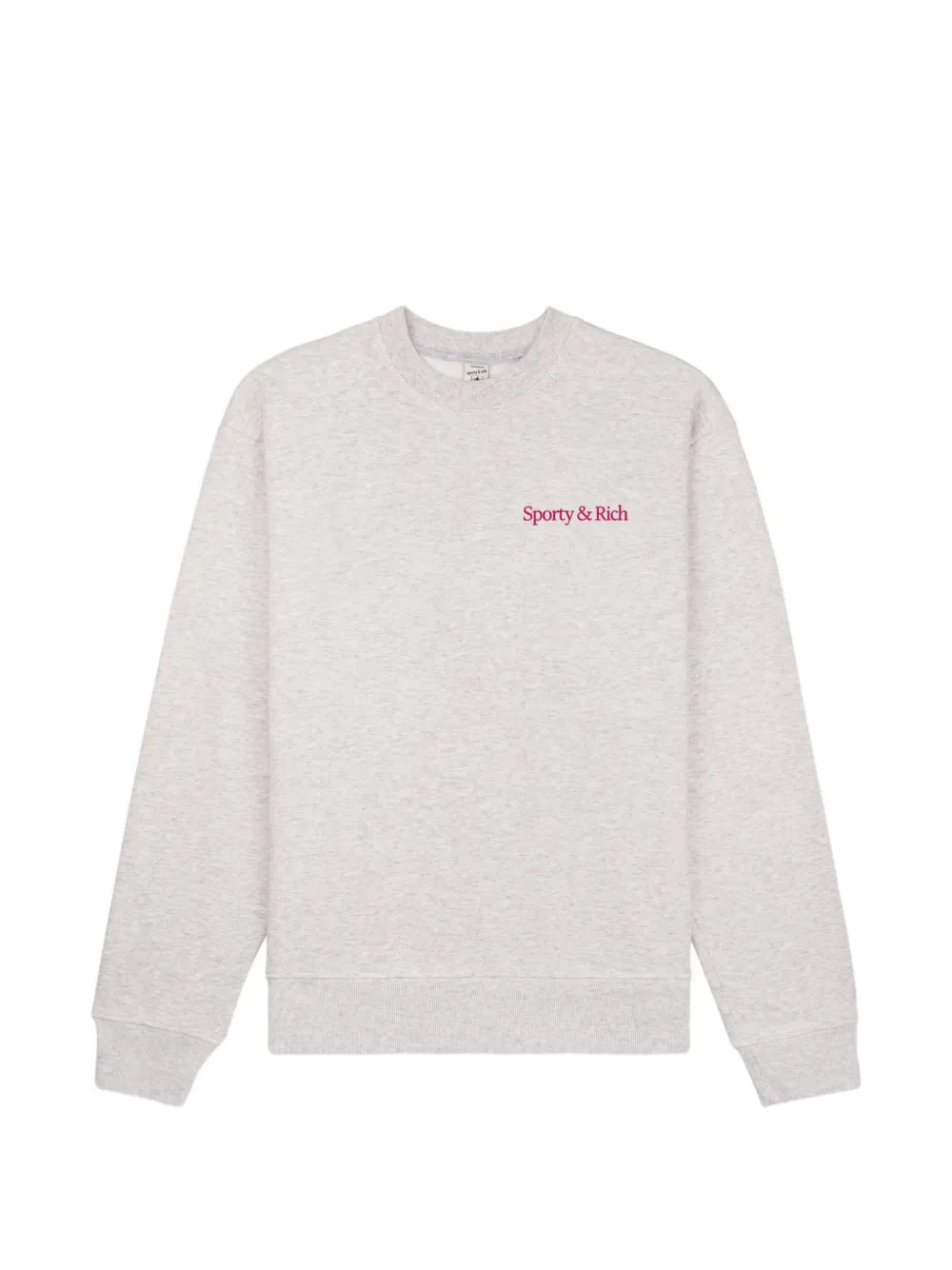 Sporty & Rich NY Motion crew-neck sweatshirt - Grigio