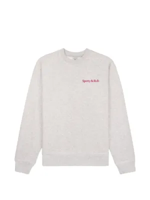 Sporty & Rich Gymnastics ロゴ スウェットシャツ | ピンク | FARFETCH JP
