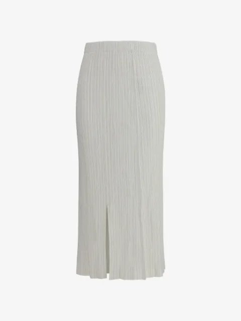 Gongdid Design falda midi con diseño plisado