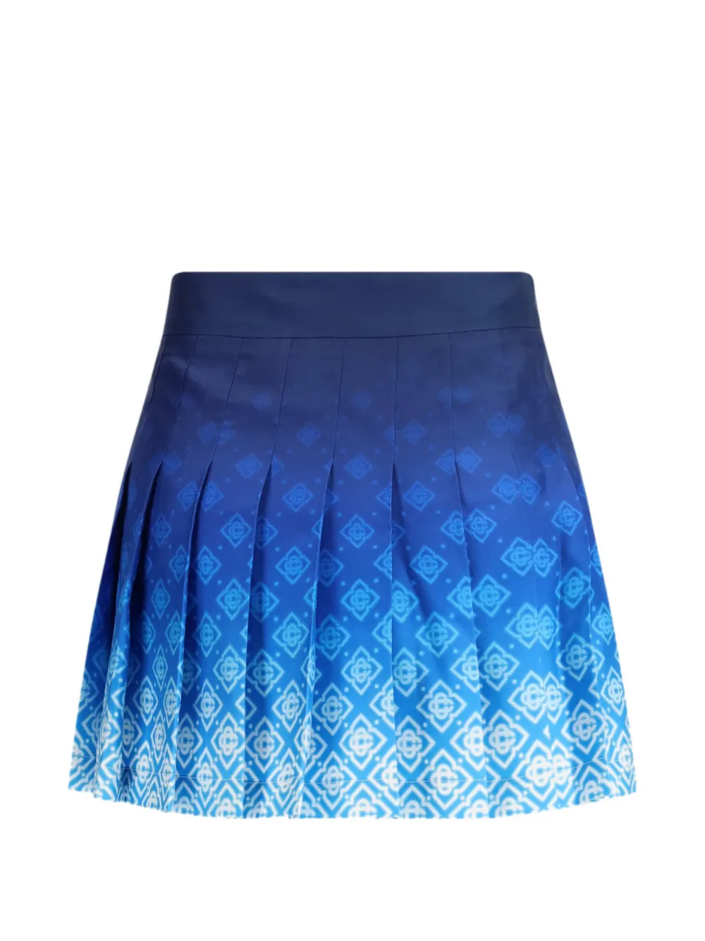  Casablanca Pleated Mini Skirt - Blue 