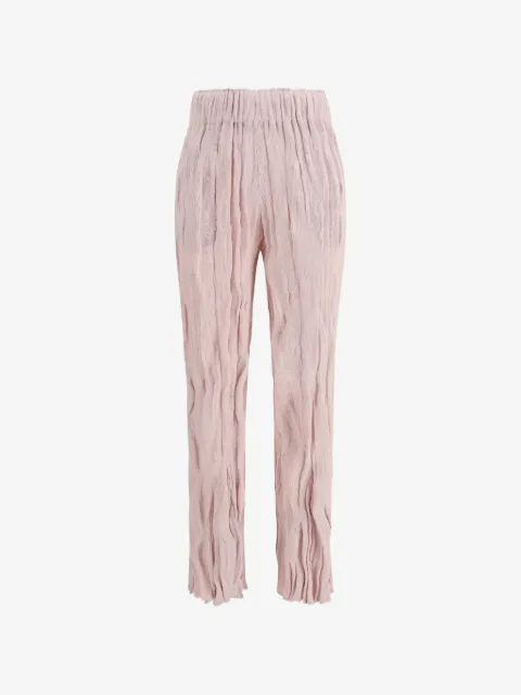 Gongdid Design pantalones con tiro alto y pinzas