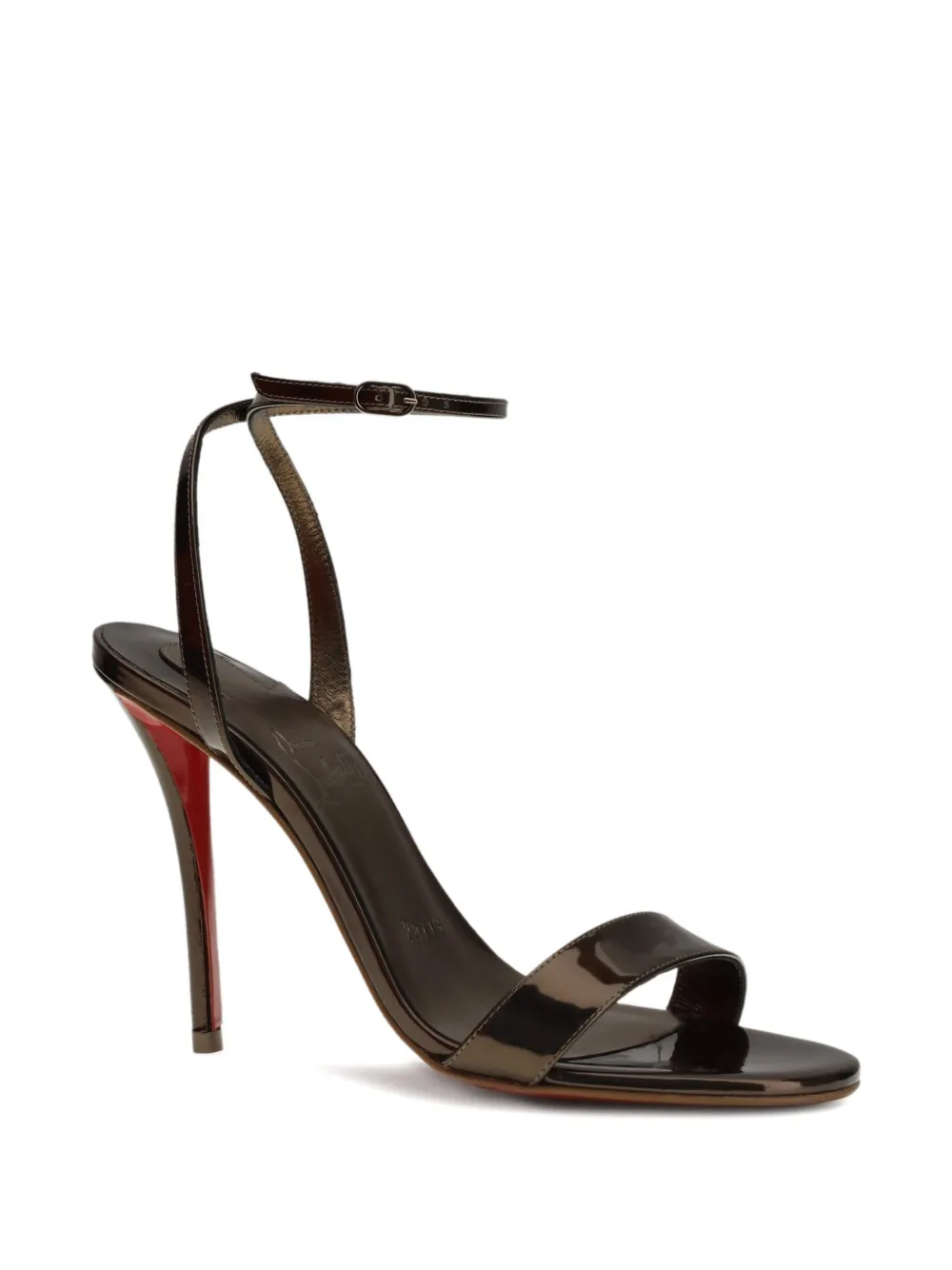100mm Miss Z ankle strap sandals