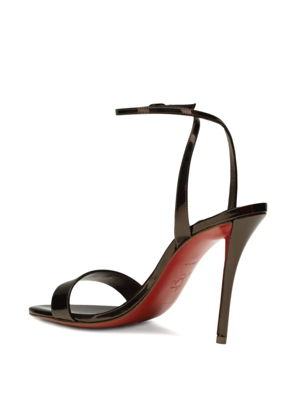 100mm Miss Z ankle strap sandals