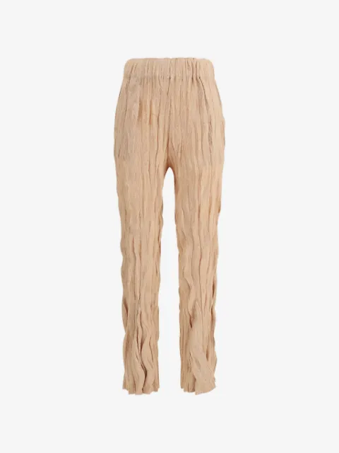Gongdid Design pantalones Wavy