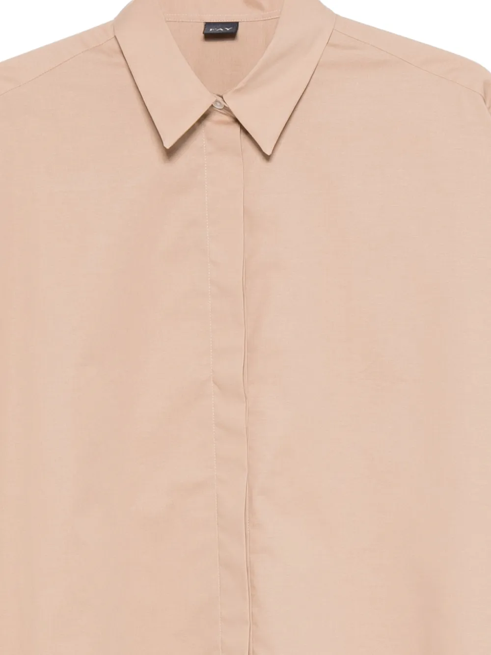  Fay Short-sleeve Shirt - Neutrals 