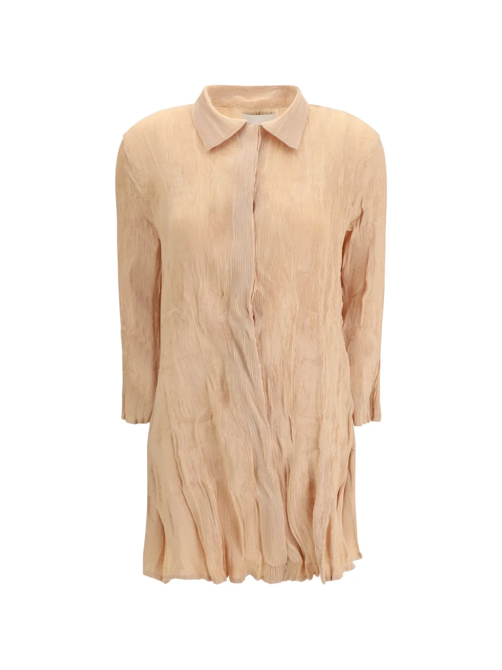 Gongdid Design long-sleeve mini dress - Arancione