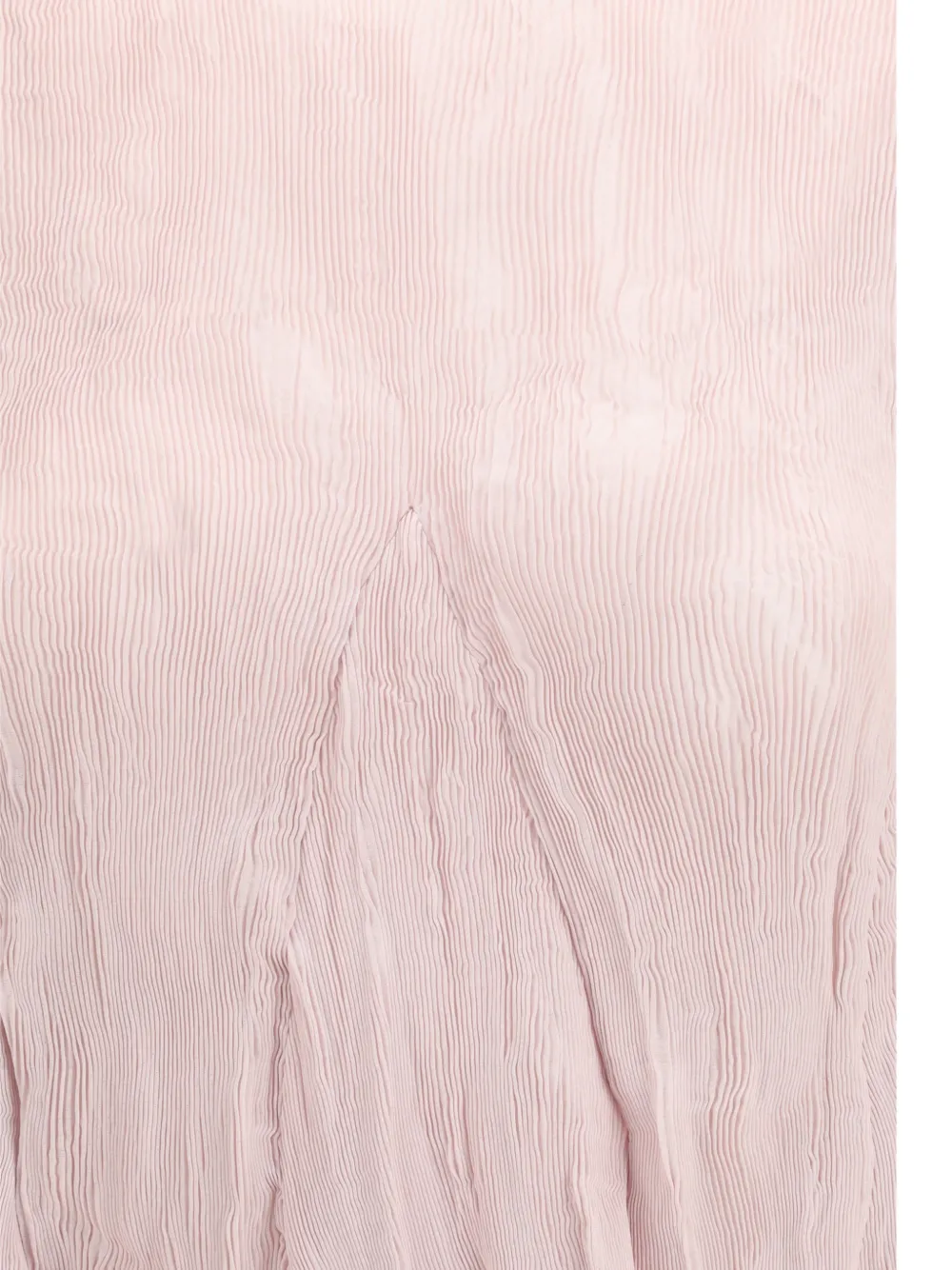  Gongdid Design Pleated Crop Top - Pink 