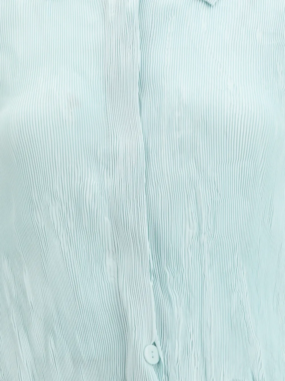  Gongdid Design Long-sleeve Mini Dress - Blue 