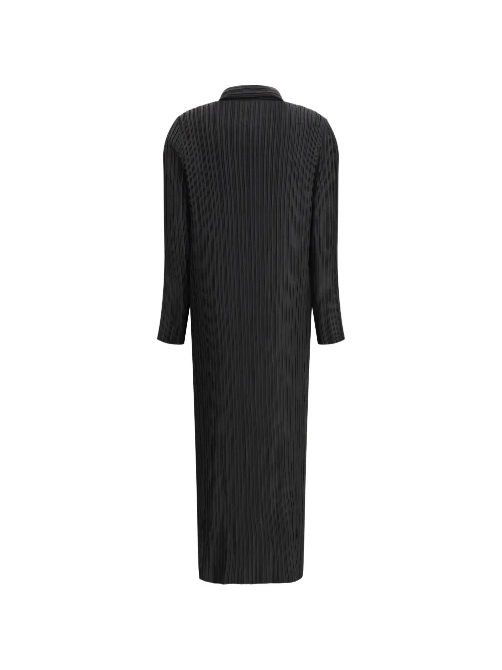  Gongdid Design Buttoned Maxi Dress - Black 