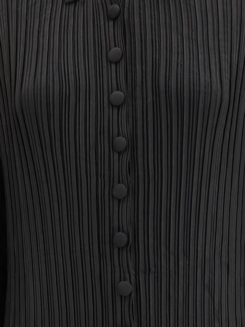  Gongdid Design Buttoned Maxi Dress - Black 